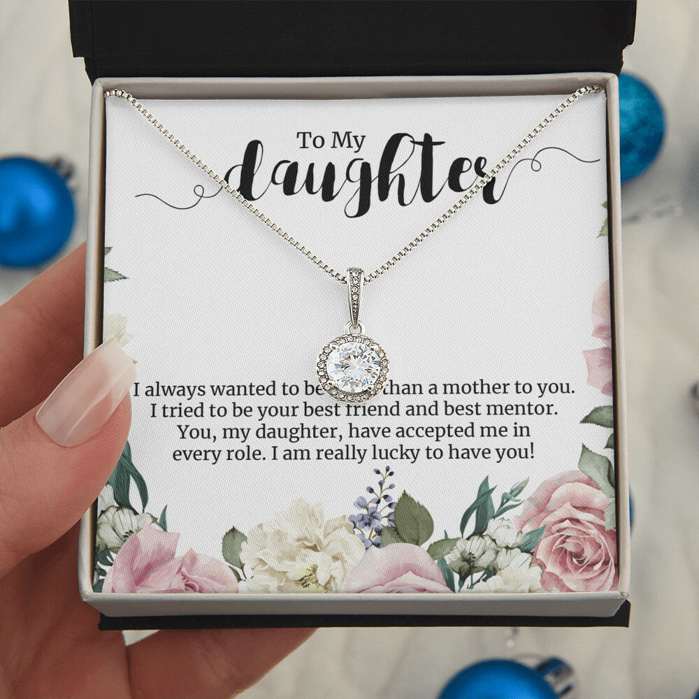 Eternal Hope Necklace For Daughter - Floral Style
