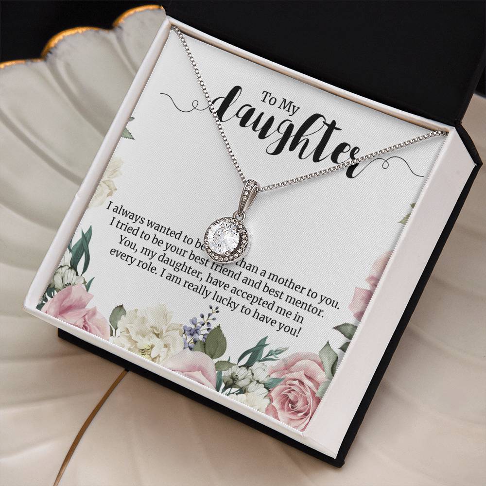Eternal Hope Necklace For Daughter - Floral Style