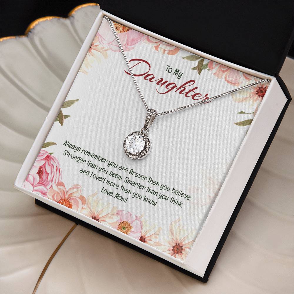 Eternal Hope Necklace For Daughter - Floral Delight