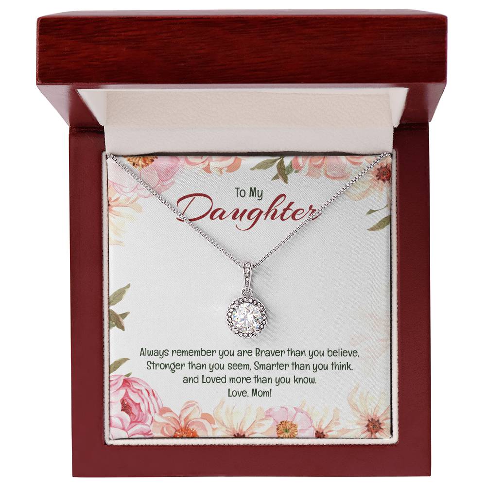Eternal Hope Necklace For Daughter - Floral Delight