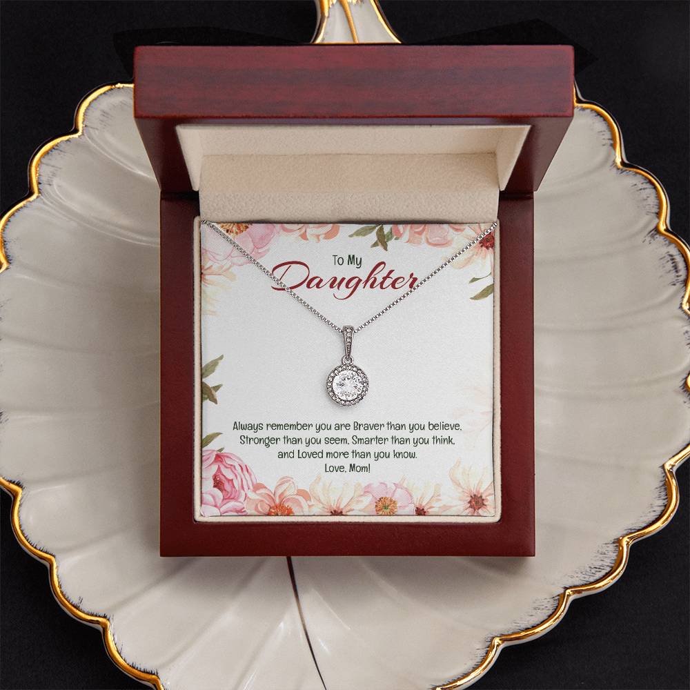 Eternal Hope Necklace For Daughter - Floral Delight