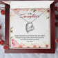 Forever Love Necklace For Daughter - Floral Delight
