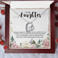 Forever Love Necklace For Daughter - Floral Style