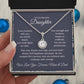 Eternal Hope Necklace For Daughter - Black