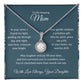 Eternal Hope Necklace For Mother - Dark Cyan