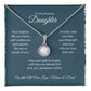 Eternal Hope Necklace For Daughter - Dark Cyan