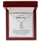 Eternal Hope Necklace For Mother-In-Law - White With Border