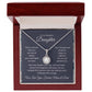 Eternal Hope Necklace For Daughter - Black