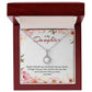 Eternal Hope Necklace For Daughter - Floral Delight