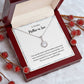 Eternal Hope Necklace For Mother-In-Law - White With Border