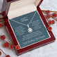 Eternal Hope Necklace For Mother - Dark Cyan