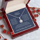 Eternal Hope Necklace For Quilting Mother - Dark Blue