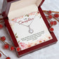 Eternal Hope Necklace For Daughter - Floral Delight