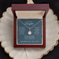 Eternal Hope Necklace For Daughter - Dark Cyan
