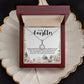 Eternal Hope Necklace For Daughter - Floral Style