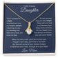 Alluring Beauty Necklace For Daughter - Dark Blue