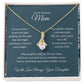 Alluring Beauty Necklace For Mother - Dark Cyan