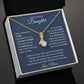 Alluring Beauty Necklace For Daughter - Dark Blue