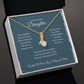 Alluring Beauty Necklace For Daughter - Dark Cyan