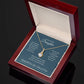 Alluring Beauty Necklace For Daughter - Dark Cyan