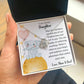 Love Knot Necklace For Amazing Daughter - From Mom & Dad - Different Moon