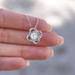 Love Knot Necklace For Amazing Daughter - From Mom & Dad - Different Moon