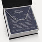 Signature Name Necklace For Daughter - Personalized - Black