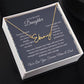 Signature Name Necklace For Daughter - Personalized - Black