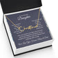 Signature Name Necklace For Daughter - Personalized - Black