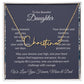 Signature Name Necklace For Daughter - Personalized - Black