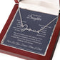 Signature Name Necklace For Daughter - Personalized - Black