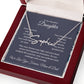 Signature Name Necklace For Daughter - Personalized - Black