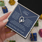 Forever Love Necklace For Quilting Mother - Dark Blue