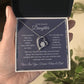 Forever Love Necklace For Daughter - Dark