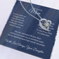 Forever Love Necklace For Quilting Mother - Dark Blue