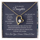 Forever Love Necklace For Daughter - Dark