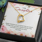 Forever Love Necklace For Daughter - Floral Delight