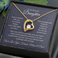 Forever Love Necklace For Daughter - Dark