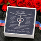 Stethoscope Necklace For Daughter - Black