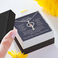 Stethoscope Necklace For Daughter - Black