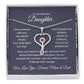 Stethoscope Necklace For Daughter - Black